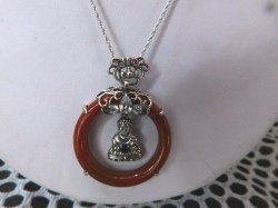 BUDDHA SILVER BROWN JADE5